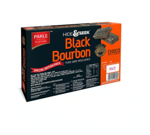 Hide & Seek Black Bourbon Biscuits (Choco)