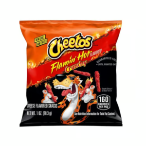 Cheetos Flamin hot Crunchy Puffs