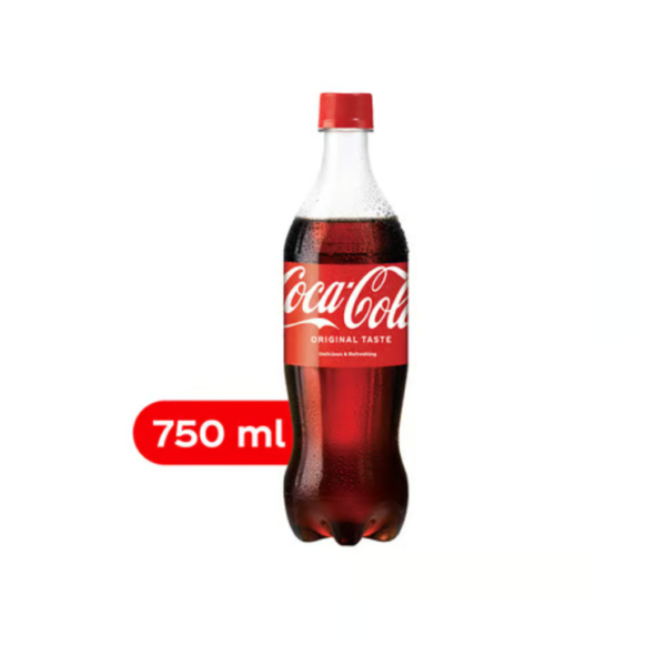 Coca-Cola Soft Drink (750 ml) - Pack of 2