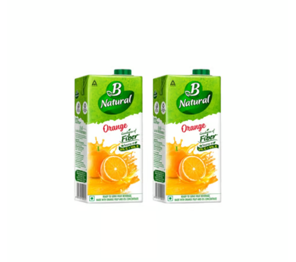 B Natural Orange Juice - Pack of 2