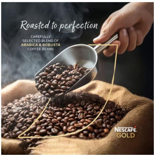 Nescafe Gold Blend Premium Freeze Dried Instant Coffee (50 g)