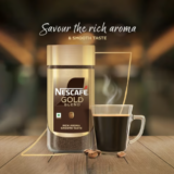 Nescafe Gold Blend Premium Freeze Dried Instant Coffee (50 g)