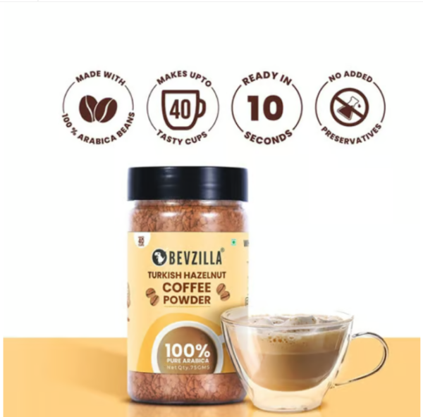 Bevzilla Turkish Hazelnut Flavoured Coffee