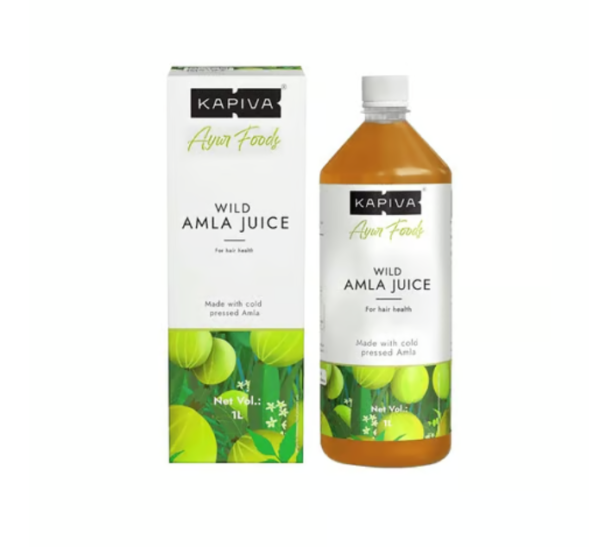 Kapiva Wild Amla Cold Pressed Juice + Thar Aloe Vera Herbal Juice Combo