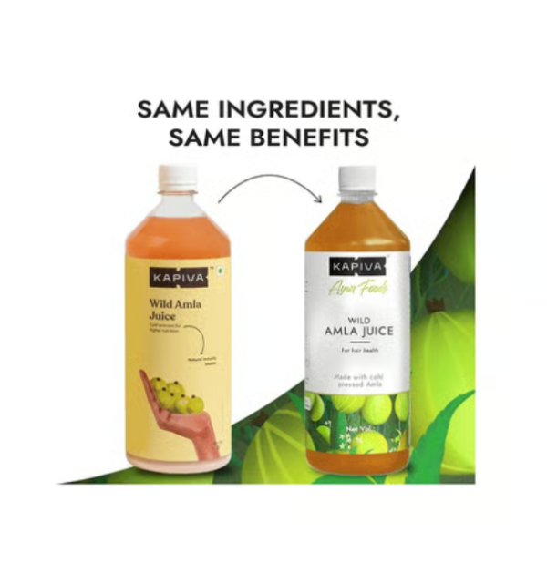 Kapiva Wild Amla Cold Pressed Juice + Thar Aloe Vera Herbal Juice Combo