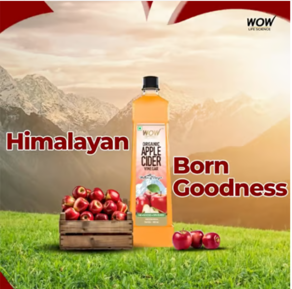 WOW Life Science Apple Cider Vinegar