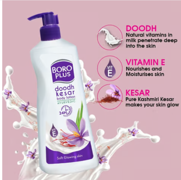 Boroplus Doodh Kesar Body Lotion (400 ml)