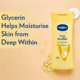 Vaseline Intensive Care Deep Moisture Body Lotion (Long Lasting Moisturization For Healthy, Glowing Skin)