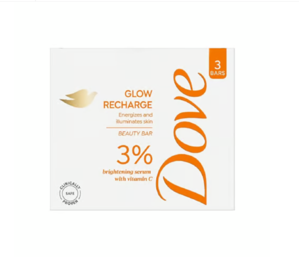 Dove Glow Recharge Beauty Soap (3% Brightening Serum + Vitamin C)