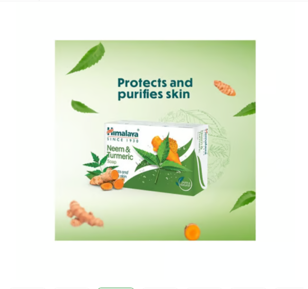 Himalaya Neem & Turmeric Soap 125 g