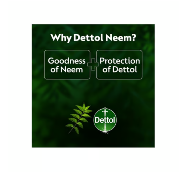 Dettol Neem Bathing Bar - Buy 3 Get 1 Free